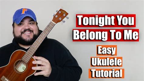 Tonight You Belong To Me Easy Ukulele Tutorial Youtube