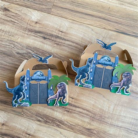 This Beautiful Jurassic World Party Box Is Made To Order Please