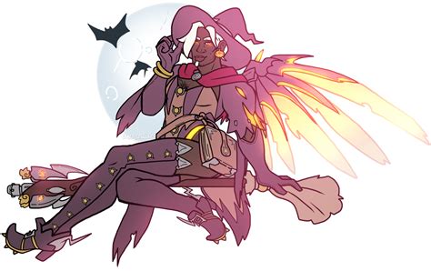 October 16 Witch Mercyconcept Mercy By Desertdraggon On
