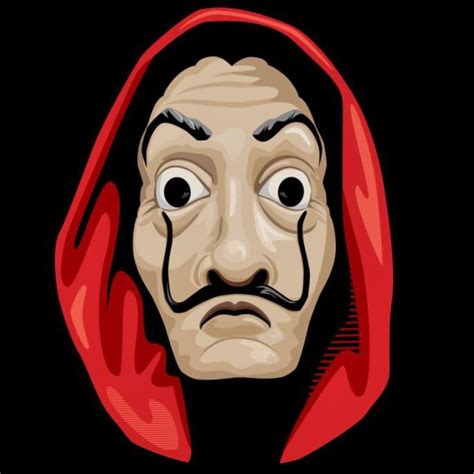 Money heist mask wallpapers top free money heist mask. Dali mask... #Dali #Mask | Salvador dali, Salvador, Dali