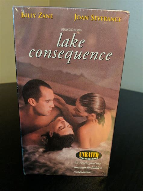 Lake Consequence Vhs 1993 Billy Zane Joan Severance Sealed Unrated