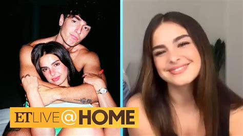 addison rae opens up about her split from bryce hall et live home youtube