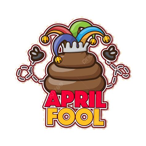 April Fools Vector Hd Png Images April Fool Celebration Showing Dull Brain Fun Fool April