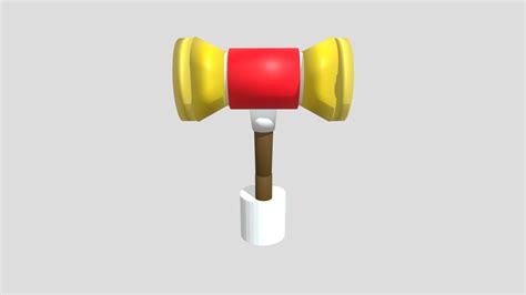 Amy Roses Piko Piko Hammer Download Free 3d Model By Carlosfelipe