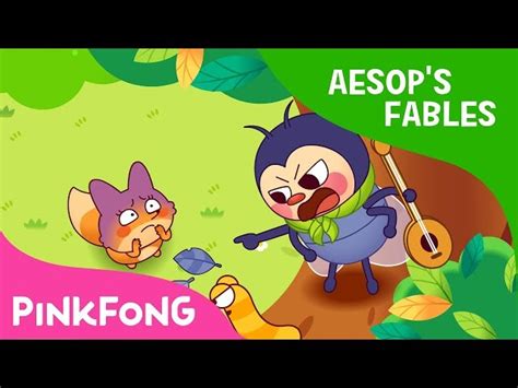 The Cicada And The Fox Aesops Fables Pinkfong Story Time For