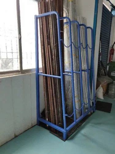 6 Feet Iron Vertical Pipe Storage Rack 4 Feet Length At Rs 8200each