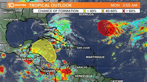 Tropical Storms May Develop This Week In The Caribbean And Atlantic