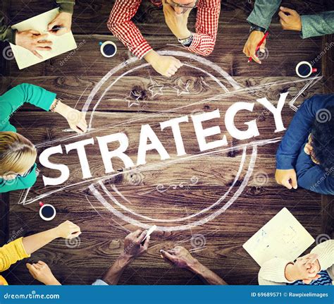Strategy Technique Business Planning Concept Stock Image Image Of