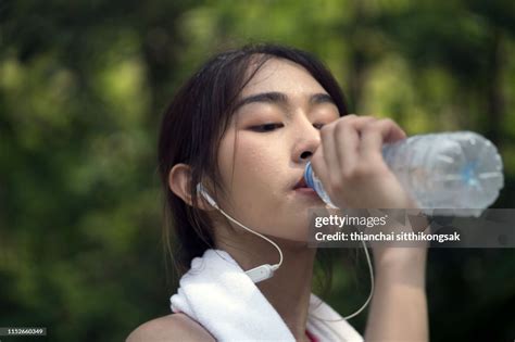 Photo Of A Young Women Drinking Cold Water High Res Stock Photo Getty