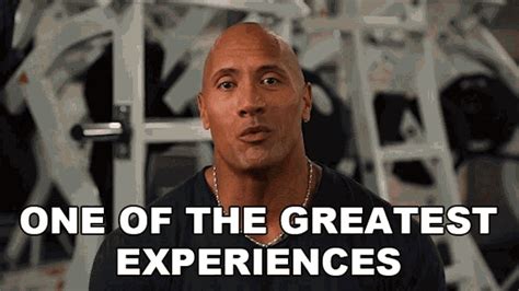 One Of The Greatest Experiences Of My Life The Rock  One Of The