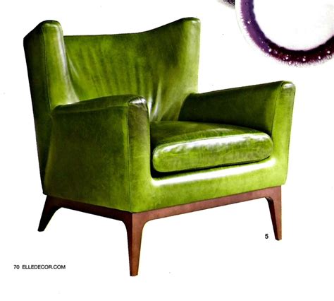 Green Leather Chair Fabulous