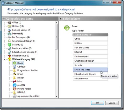 Click the start button and type msconfig in the program and click the startup tab and all startup programs installed on the pc will be listed. Organize / Group Windows 7 Start Menu All Programs Into ...