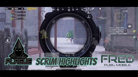 Fred Warriors ⚔️ Scrim Highlights Fragmovie Pubg Mobile Youtube