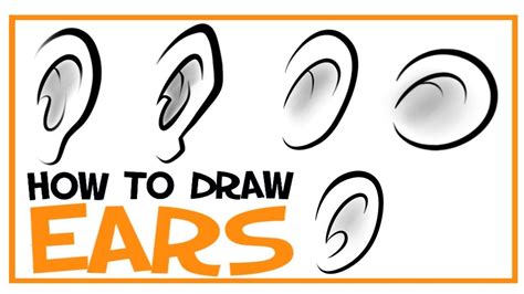 How To Draw Ears Cartooning 101 6 Youtube How To Draw Ears