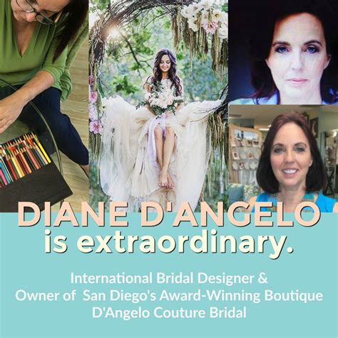 Meet The Extraordinary Diane Dangelo International Bridal Designer