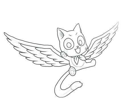 Download Fairy Tale Coloring Page Fairy Tail Coloring Pages Happy A Disney | Fairy tail art, Mermaid ...