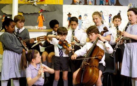 We are bridge builders in our city. More pupils to learn a musical instrument - Telegraph