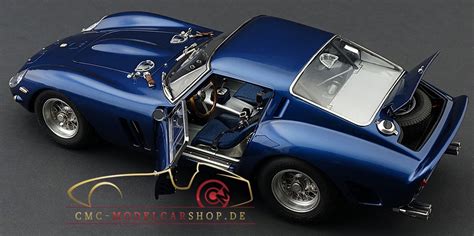 Maybe you would like to learn more about one of these? CMC Ferrari 250 GTO blue, model car, cmc-modelcarshop.de