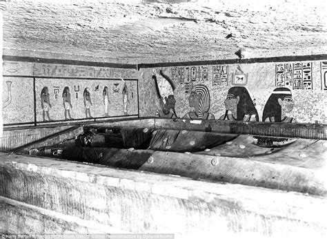 images show king tutankhamun s tomb in colour for the first time daily mail online egyptian