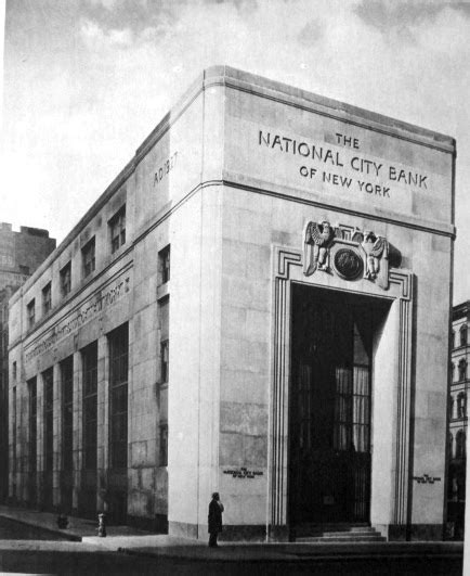 Daytonian In Manhattan The 1927 Art Moderne First Natl City Bank Of