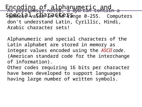 Pptx Encoding Of Alphanumeric And Special Characters Dokumen Tips