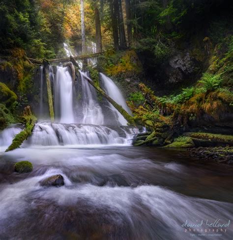 The Lower Falls Of Panther Creek Oregon The Processing Time On This