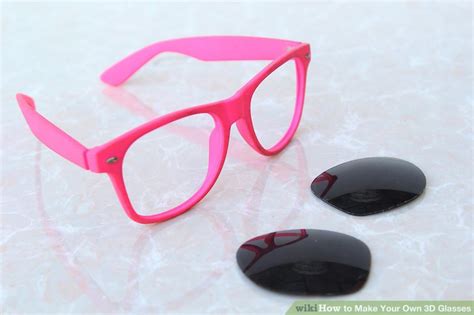 How To Make Your Own 3d Glasses 9 Steps With Pictures
