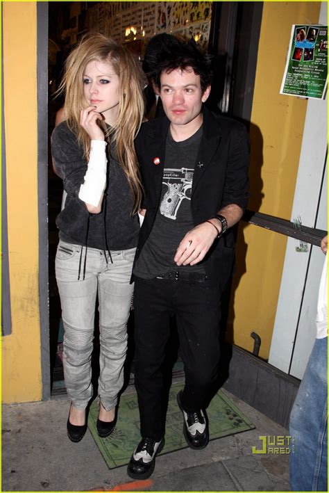 Avril Lavigne And Deryck Whibley Are A Tattooed Twosome Photo 2436459 Avril Lavigne Deryck