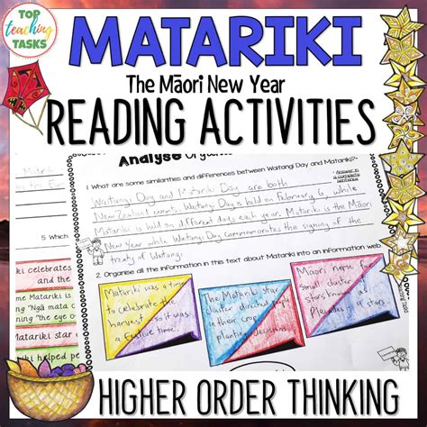 Matariki Reading Comprehension And Literacy Activities Year Top My Xxx Hot Girl