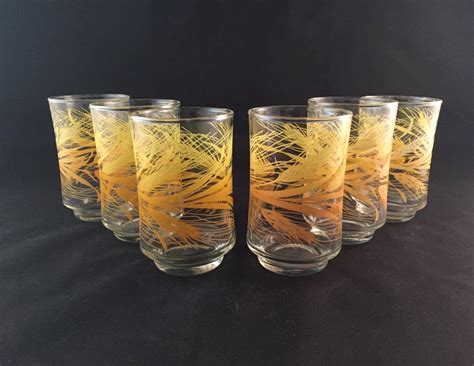 Sale Libbey Golden Wheat Juice Glasses Set Of 6