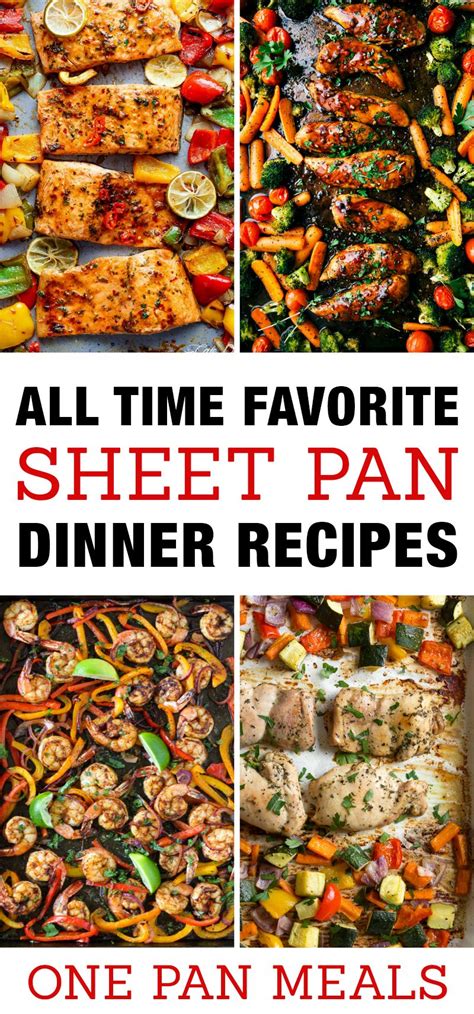 Best Sheet Pan Dinner Recipes for quick family meals! One ...