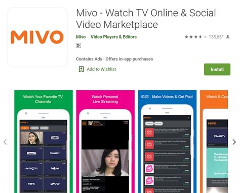 Nonton tv online mivo tv, streaming tv yang menayangkan acara menarik. Mivo Tv : Free Indonesia And Malaysia Tv Live Apk Download For Android Getjar / Live tv, news ...