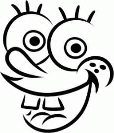 Spongebob's eyes are a lot larger than before, and the background art is fantastic! How to Draw Tribal SpongeBob, Step by Step, Tribal Art, Pop Culture, FREE Online Drawing ...