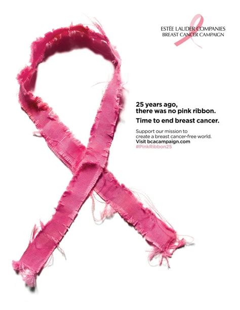 The Pink Ribbon Turns 25 The Estée Lauder Companies