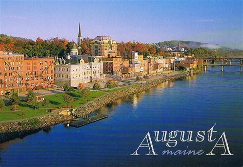 Augusta Maine Postcard Available A Photo On Flickriver