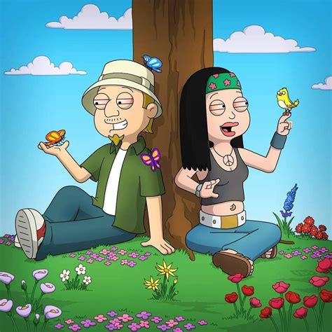 American Dad On Instagram Hayley And Jeff Daydreaming About What They