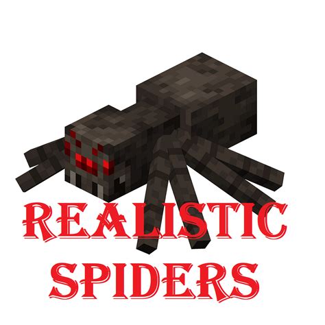 Realistic Spiders Mods Minecraft