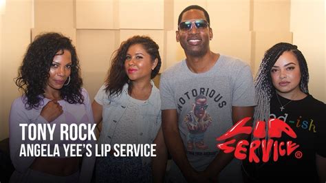 Angela Yee Angela Yees Lip Service Feat Tony Rock