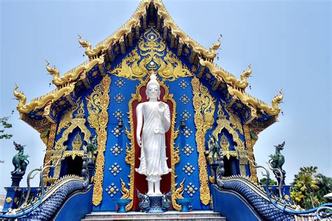 Wat Rong Suea Ten The Blue Temple