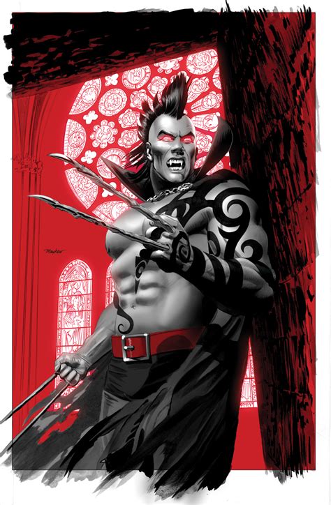 Dark Wolverine 2 Vampire Color By Mikemayhew On Deviantart