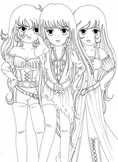 Image Detail For Cute Anime Coloring Pages To Print Coloring Book