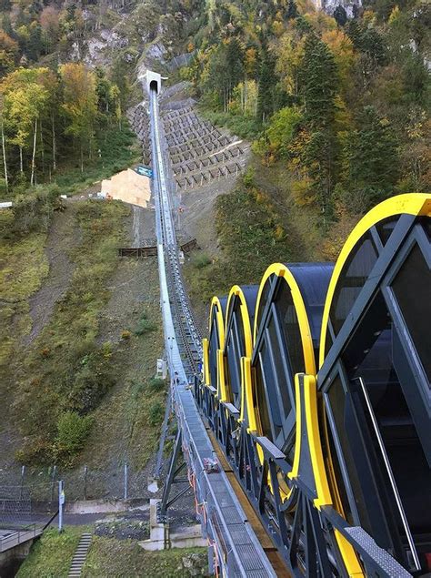 World's steepest funicular railway is an engineering marvel - Curbed