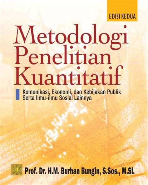 Buku Metodologi Penelitian Kuantitatif Lasopaaw