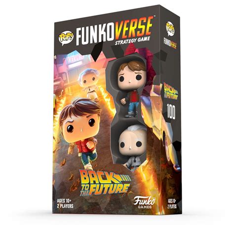 Back To The Future 100 Pop Funkoverse Strategy Game Expandalone