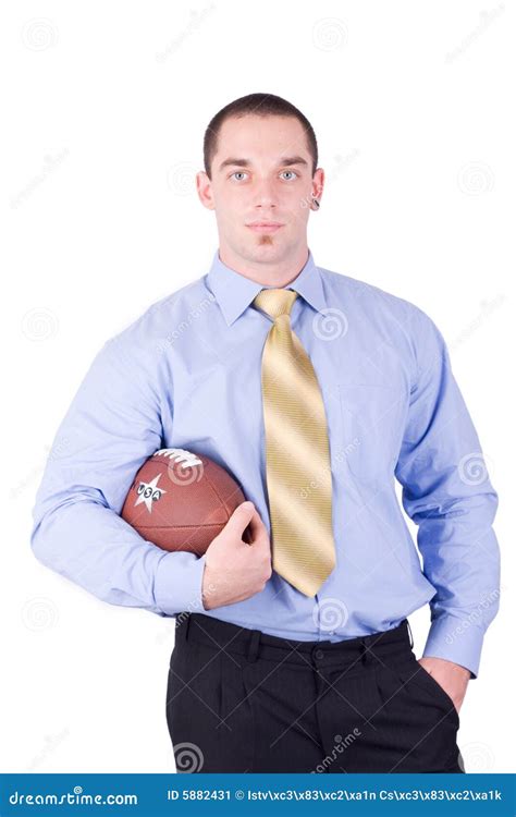 American Football Manager Stock Image Image Of Adult 5882431