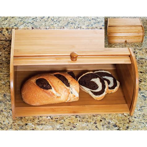 Woodworking patterns woodworking plans wood craft patterns garden in the woods crafts for boys. Lipper Wood Roll Top Bread Box - Home - Kitchen - Kitchen ...