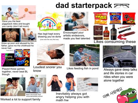 Dad Starter Pack Rstarterpacks