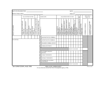 Da Form 7278 R Fill Out Sign Online And Download Fillable Pdf