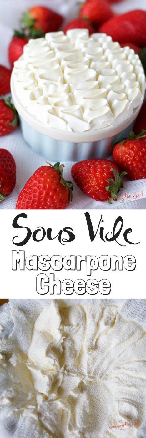 It Is Easy To Make Homemade Mascarpone Cheese With Just Two Ingredients And These Easy