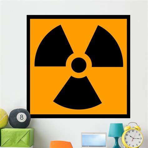 Chemical Signs Radioactive Wall Decal By Wallmonkeys Peel And Stick